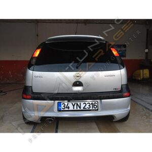 Opel Corsa C Arka Ek Makyajsız Kasa Uyumlu (Plastik)