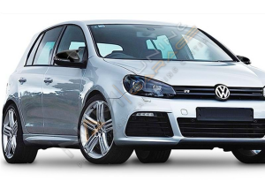 Vw Golf 6 Batman Yarasa Ayna Kapağı Piano Black / 2008-2012