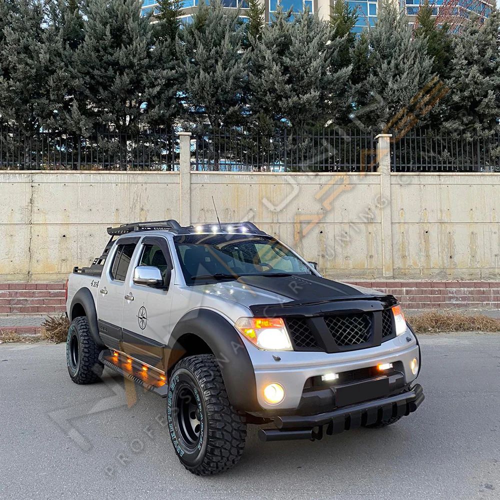 Nissan Navara D40 Dodik Seti Çamurluk Kaplama 4 parça 2010-2014