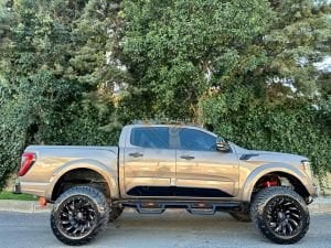 Ford Ranger Yan Kapı Kaplama Seti Kapı Koruma 4 parça