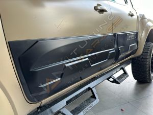 Ford Ranger Yan Kapı Kaplama Seti Geniş Model Kapı Koruma 6 parça