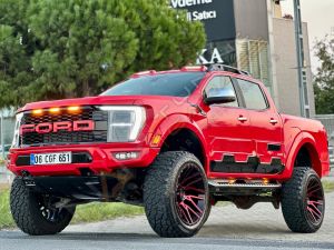 Ford Ranger Yan Kapı Kaplama Seti Geniş Model Kapı Koruma 6 parça