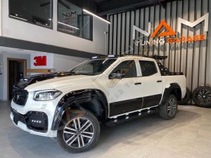 Mercedes X-Class Yan Kapı Kaplama Seti Kapı Koruma 4 parça xclass