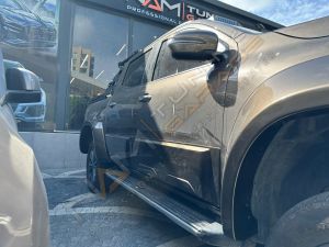 Mercedes X-Class Yan Kapı Kaplama Seti Kapı Koruma 4 parça xclass