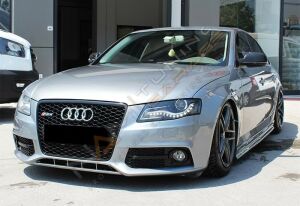 Audi A4 B8 Batman Yarasa Ayna Kapağı Piano Black / 2009-2014