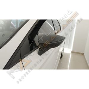 Seat Leon Mk3 Batman Yarasa Ayna Kapağı Piano Black / 2012-2020