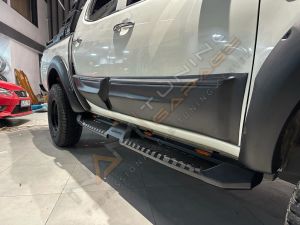 Mitsubishi L200 Yan Kapı Kaplama Seti Kapı Koruma 2007-2014 4 parça