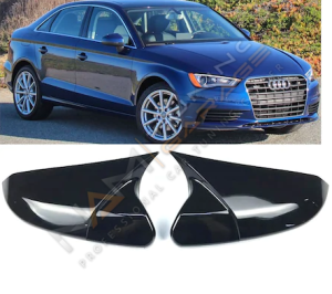 Audi A3 8P Batman Yarasa Ayna Kapağı Piano Black / 2008-2012