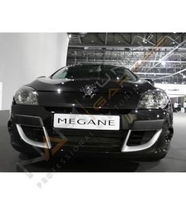 Renault Megane 3 Ön Tampon Çerçeve Sis Çerçeveleri (Plastik) Parlak Siyah