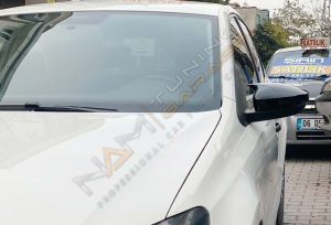 Polo Mk5 Batman Yarasa Ayna Kapağı Piano Black / 2009-2017