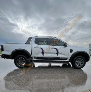 Ford Ranger Yan Kapı Kaplama Seti Kapı Koruma 2023+ 4 parça