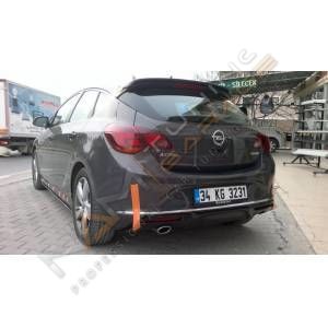 Opel Astra J Hb Makyajlı Rieger Difüzör (Plastik) Piano Black
