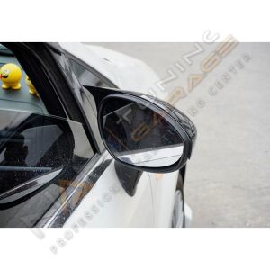 Fiat Punto Batman Yarasa Ayna Kapağı Piano Black / 2012-2018