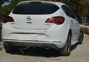 Opel Astra J HB Makyajlı Rieger Difüzör (Plastik) Piano Black