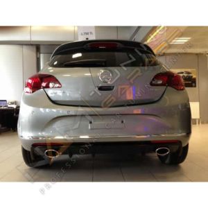 Opel Astra J Hb Makyajlı Rieger Difüzör (Plastik) Piano Black