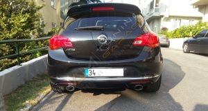 Opel Astra J Hb Makyajlı Rieger Difüzör (Plastik) Piano Black