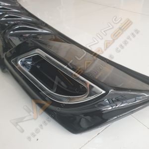 Opel Astra J Egzoz Görünümlü Difüzör (Plastik) Piano Black