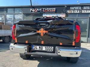 Mercedes X-Class Arka Bagaj Kaplama Xclass Arka Kapak