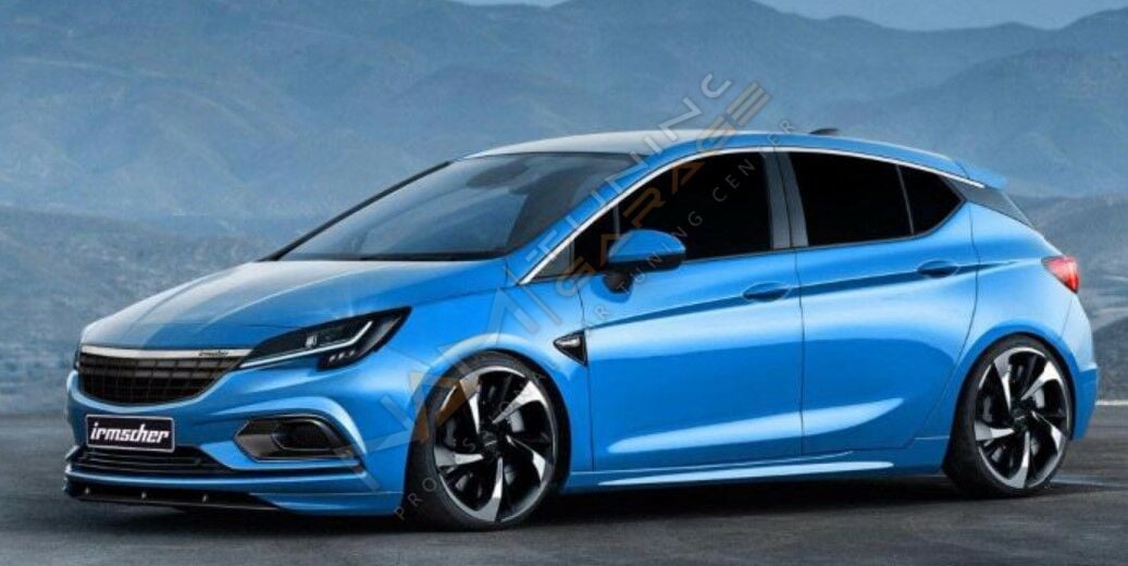 Opel Astra K Opc Yan Marşpiyel (Plastik) Boyasız