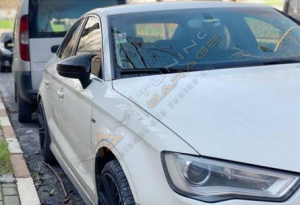 Audi A3 8V Batman Yarasa Ayna Kapağı Piano Black / 2012-2019