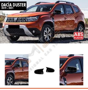 Dacia Duster 2 Batman Yarasa Ayna Kapağı Piano Black / 2018 sonrası