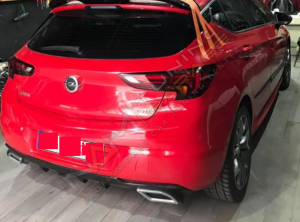 Astra K HB Sport Difüzör Egzoz Görünümlü 2015-2020