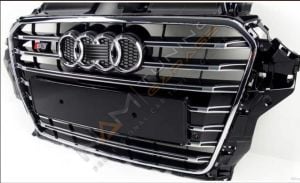 AUDİ A3 2013-2016 IÇIN UYUMLU PANJUR S3 SIYAH