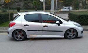 Peugeot 207 Yan Marşpiyel (Plastik) Boyasız