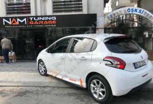 Peugeot 208 Yan Ek Marşpiyel 2012-2019