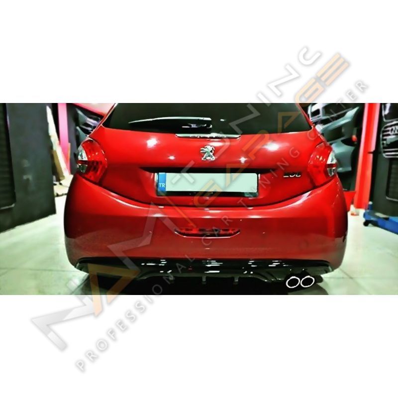 Peugeot 208 Custom Difüzör (Plastik) Piano Black 2012-2019