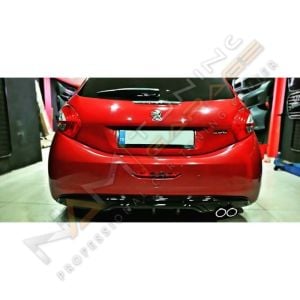 Peugeot 208 Custom Difüzör (Plastik) Piano Black 2012-2019