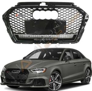 AUDİ A3 2016-2020 IÇIN UYUMLU PANJUR RS3 SIYAH