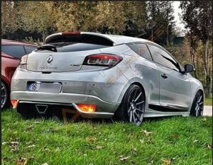 Renault Megane 3 Yan Marşpiyel (Plastik) Boyasız