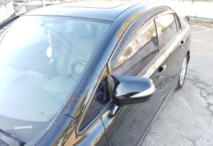 Honda Civic FD6 Batman Yarasa Ayna Kapağı Piano Black / 2006-2011