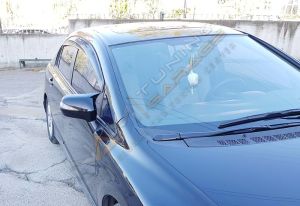 Honda Civic FD6 Batman Yarasa Ayna Kapağı Piano Black / 2006-2011