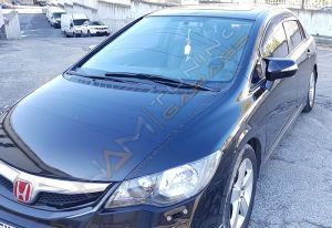 Honda Civic FD6 Batman Yarasa Ayna Kapağı Piano Black / 2006-2011