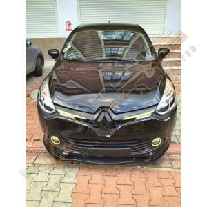 Renault Clio 4 Ön Lip 2012-2019 Parlak Siyah