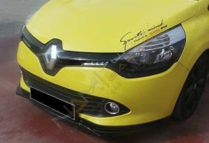 Renault Clio 4 Ön Lip 2012-2019 Parlak Siyah