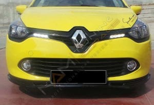Renault Clio 4 Ön Lip 2012-2019 Parlak Siyah