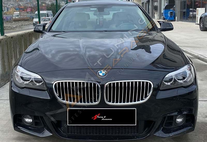 BMW F10 LCI Batman Yarasa Ayna Kapağı Piano Black / 2013-2017