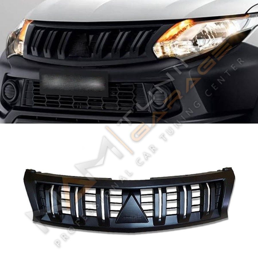 Mitsubishi L200 Ön Panjur 2015-2018 arası Mat Siyah