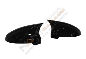 Audi A4 B9 Batman Yarasa Ayna Kapağı Piano Black / 2016-2021
