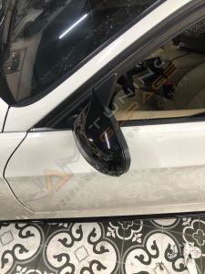 BMW E90 LCI Batman Yarasa Ayna Kapağı Piano Black / 2008-2011
