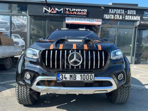 Mercedes X Class Ledli Scoop Xclass Kaput Kaplama