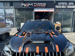 Mercedes X Class Ledli Scoop Xclass Kaput Kaplama