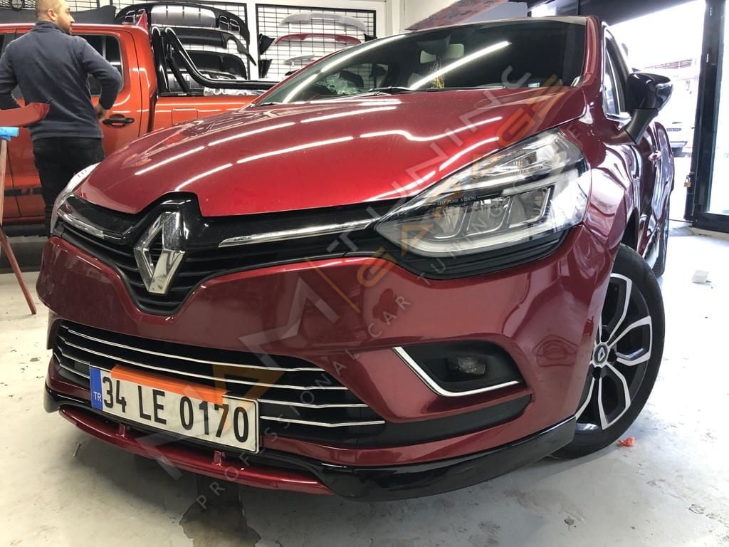 Renault Clio 4 Makyajsız Ön ek 2 Parça (Plastik) Boyasız