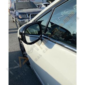Honda Civic FB7 Batman Yarasa Ayna Kapağı Piano Black / 2012-2016