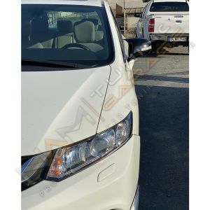 Honda Civic FB7 Batman Yarasa Ayna Kapağı Piano Black / 2012-2016