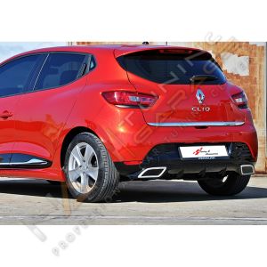 Renault Clio 4 Difüzör Egzoz Görünümlü 2012-2019 Piano Black