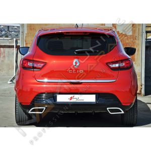 Renault Clio 4 Difüzör Egzoz Görünümlü 2012-2019 Piano Black